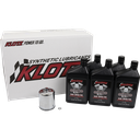 [10-3601-0853] BASIC 5 QUART SYNTHETIC ENGINE OIL AND CHROME FILTER KIT