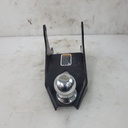 black, trailer hitch
