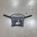 bumper weld, front, matte black