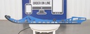 rail, formed - blue