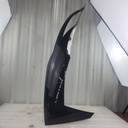 hood w/decals - left - black (inc. 2-5)